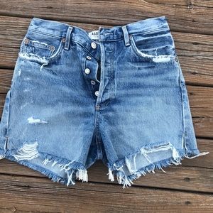 Agolde Ultra High Rise Dee Shorts